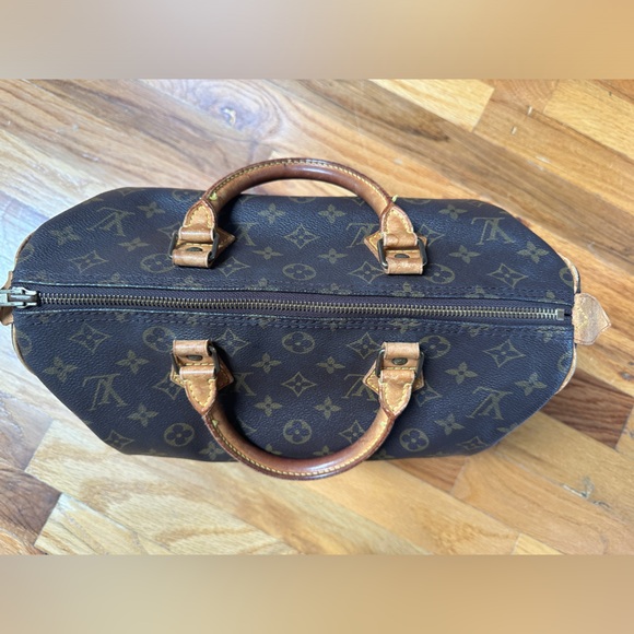 AUTHENTIC VINTAGE LOUIS VUITTON MONOGRAM SPEEDY 30 - Picture 11 of 16